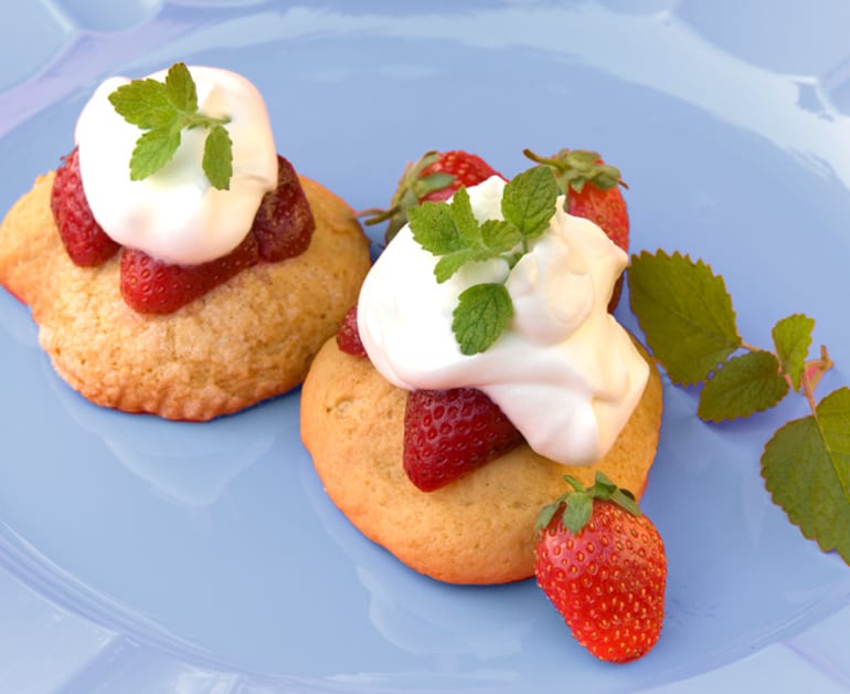 Sour Cream Strawberry Shortcake slider image 1