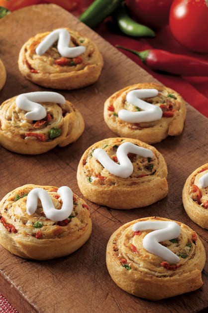 Tex Mex pinwheels