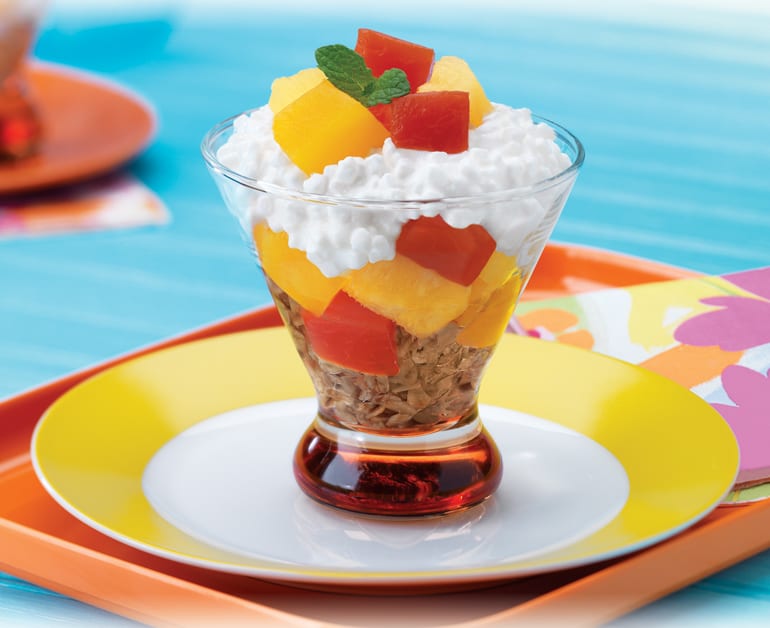 View recommended Tropical Parfait recipe