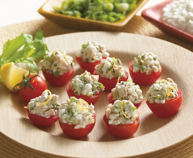 Tuna-Stuffed Cherry Tomatoes slider image 1