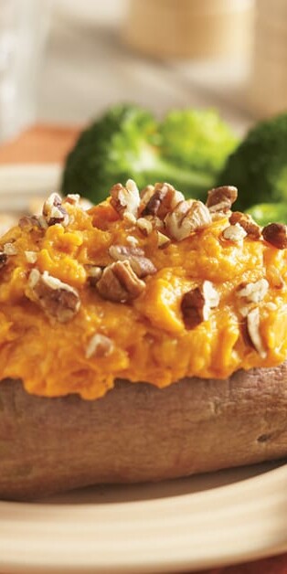 TWICE BAKED SWEET POTATOES 770x628