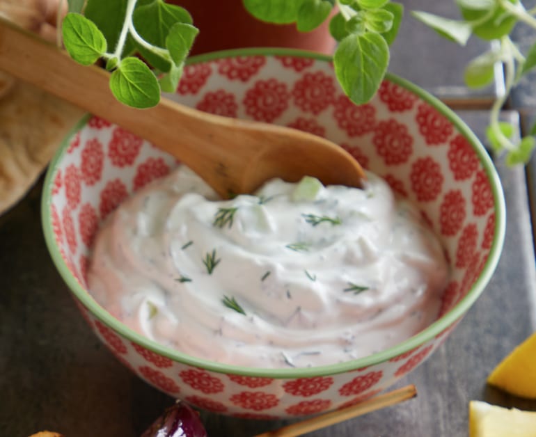 Click to open Tzatziki Sauce recipe