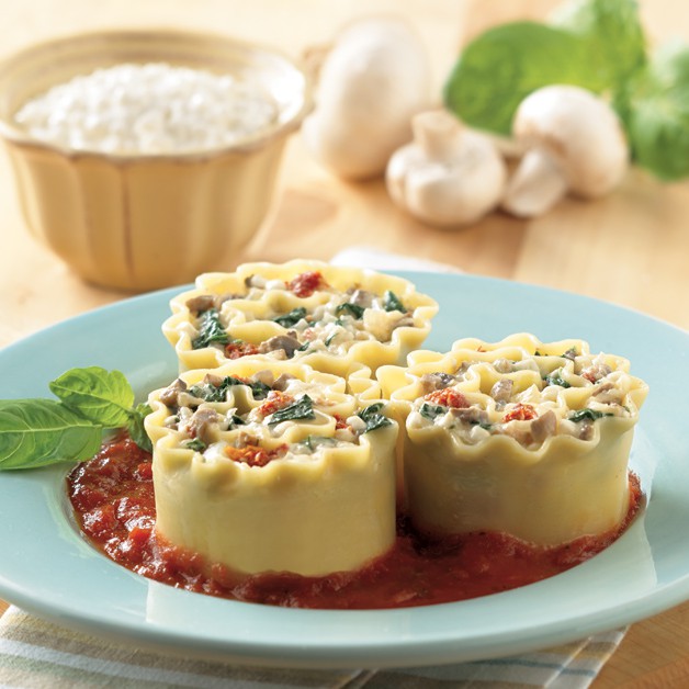 Veggie Lasagna Rolls Daisy Brand Sour Cream & Cottage Cheese