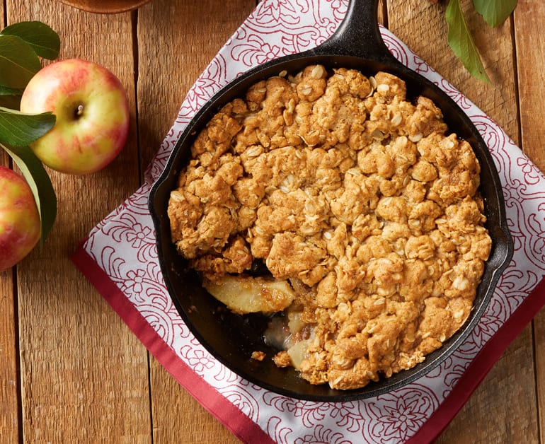 View recommended Apple Crumble recipe