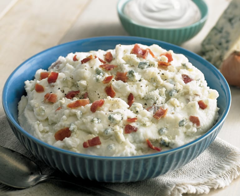 View recommended Bacon and Blue Cheese Mashed Potatoes recipe