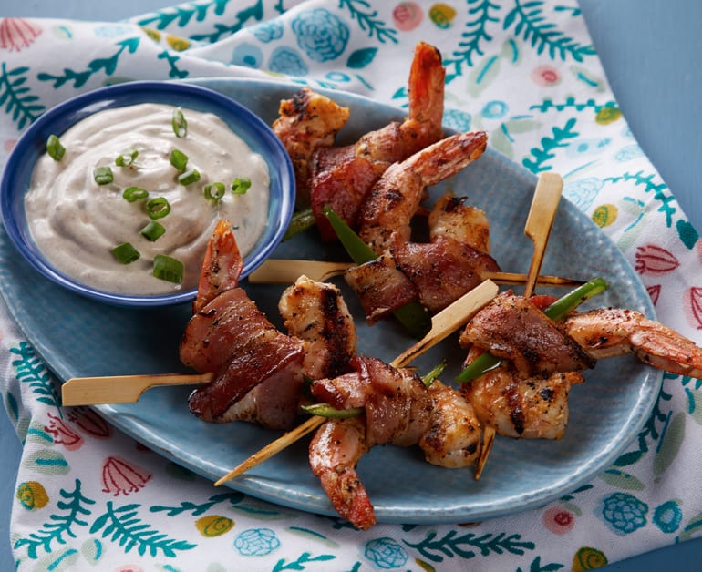 Bacon Wrapped Shrimp slider image 1