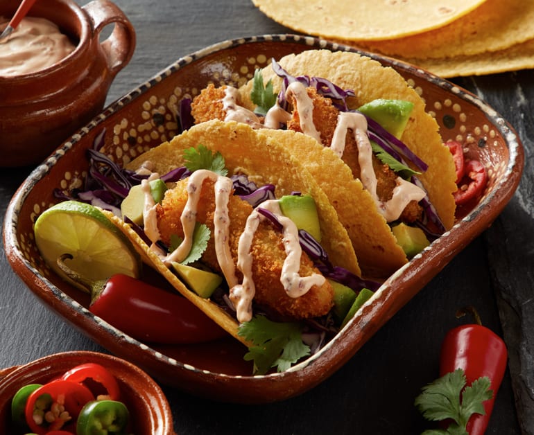 View recommended Baja Fish Tacos recipe