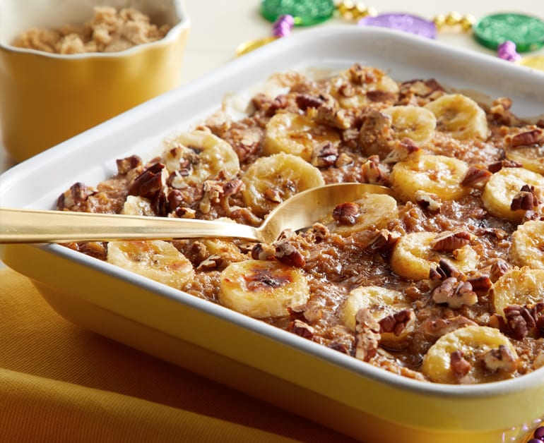 Click to open Bananas Foster Oatmeal recipe