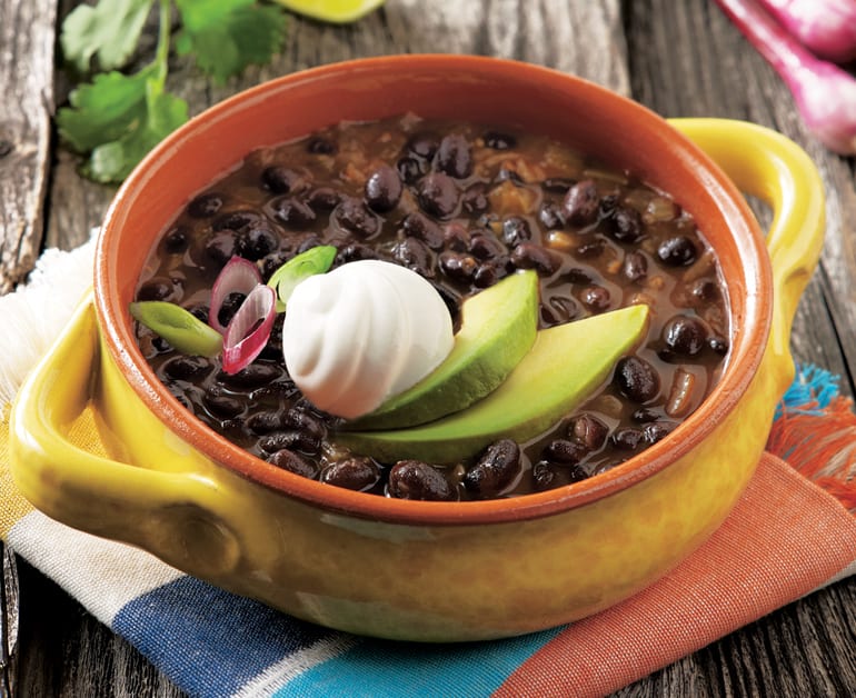 Click to open Sopa de Frijoles Negros recipe