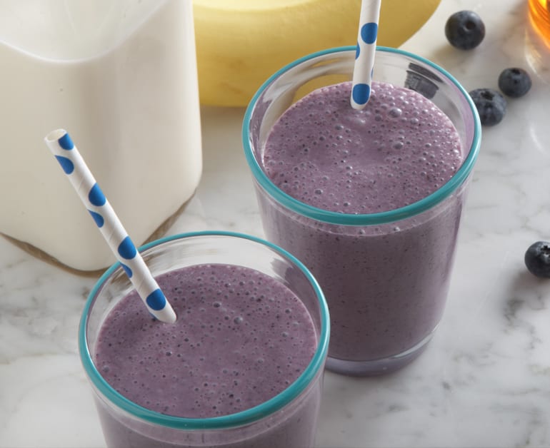 Thumbnail image for Banana Blueberry Smoothies