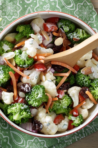 Broccoli-Cauliflower Salad - Daisy Brand - Sour Cream ...