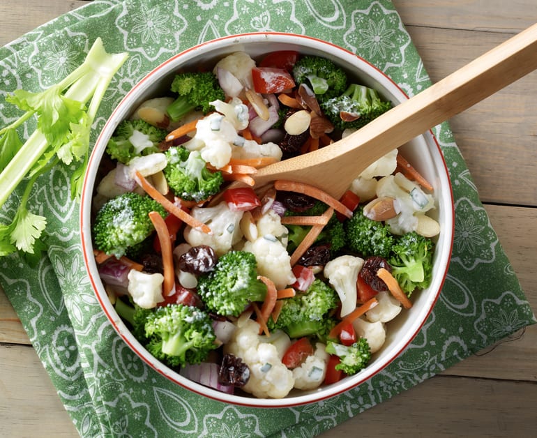 View recommended Broccoli-Cauliflower Salad recipe