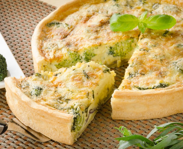 Thumbnail image for Cheesy Broccoli Quiche