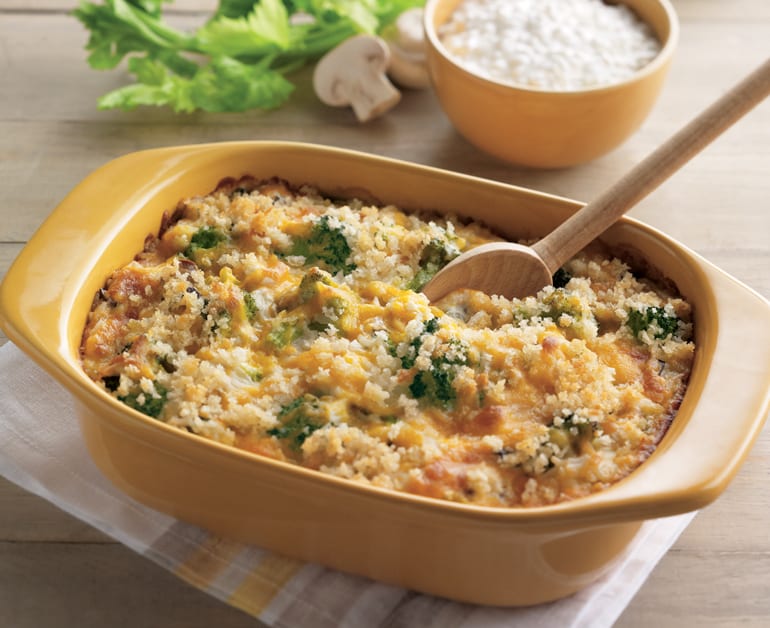 View recommended Creamy Broccoli Rice Bake recipe