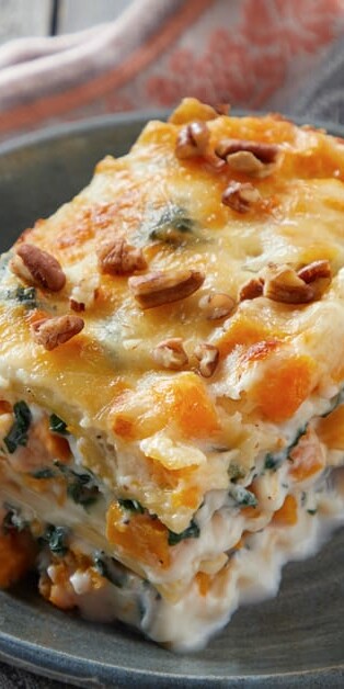 Butternut squash lasagna