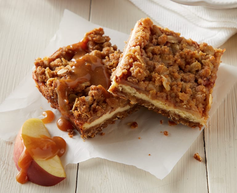 Thumbnail image for Caramel Apple Crisp Bars