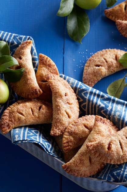 mini caramel apple empanadas