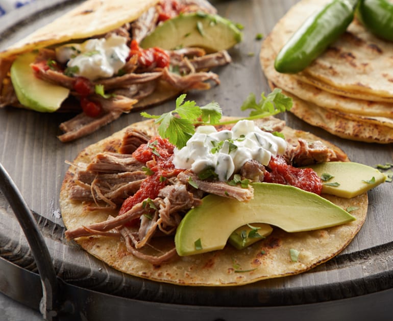 Thumbnail image for Carnitas Tacos con Crema de Pepino