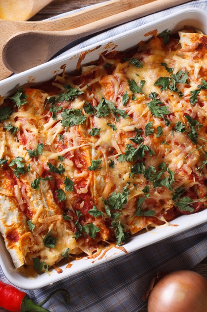 Cheesy Chicken Enchiladas2 770x628 4759