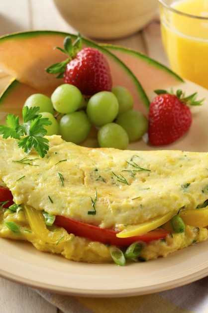 Cheesy Herb Omelette - Daisy Brand - Sour Cream & Cottage Cheese