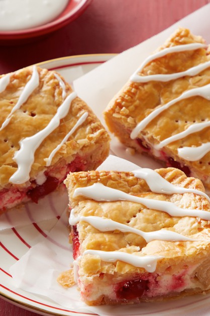 Cherry slab pie
