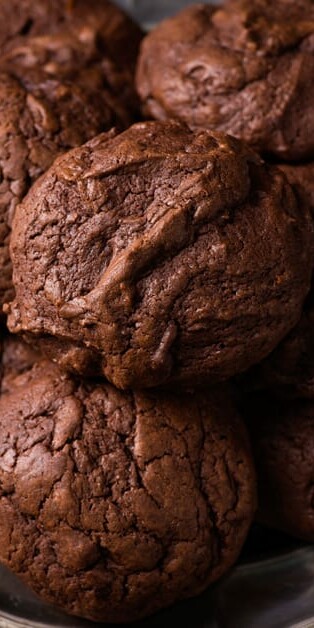 Chocolate Sour Cream Cookies