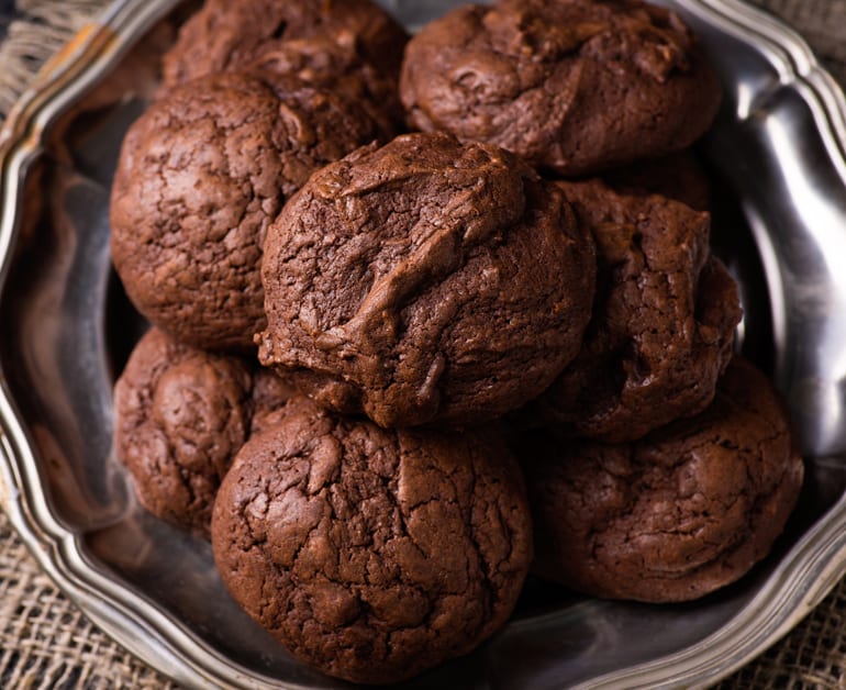 Chocolate Sour Cream Cookies