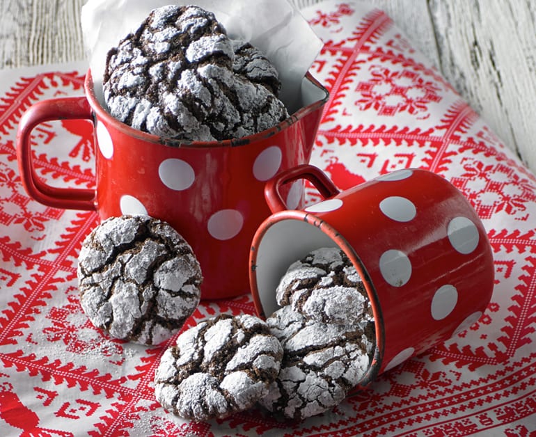 Thumbnail image for Chocolate Crinkle Cookies