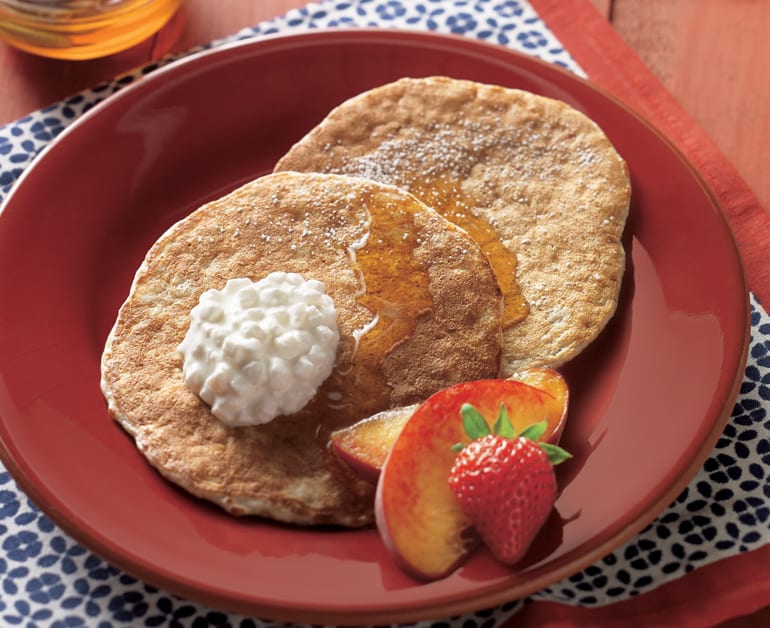Cottage Cheese Oatmeal Pancakes slider image 