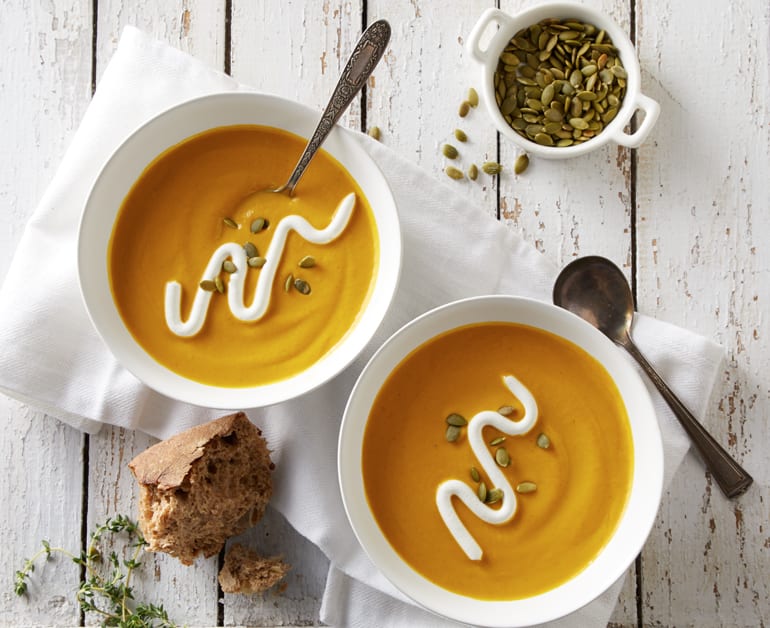 Click to open Creamy Pumpkin Soup recipe