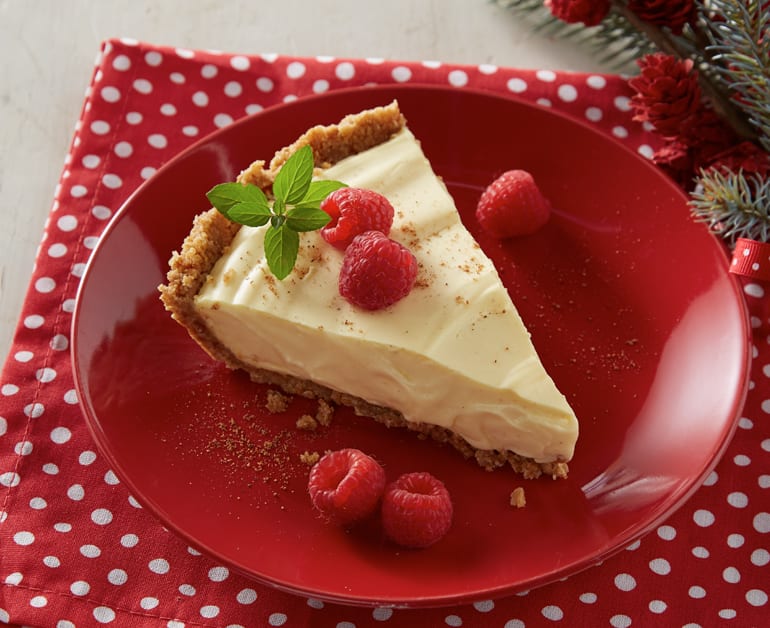 No Bake Eggnog Pie slider image 1