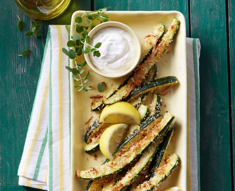 Lemon-Garlic Zucchini Fries slider image 1