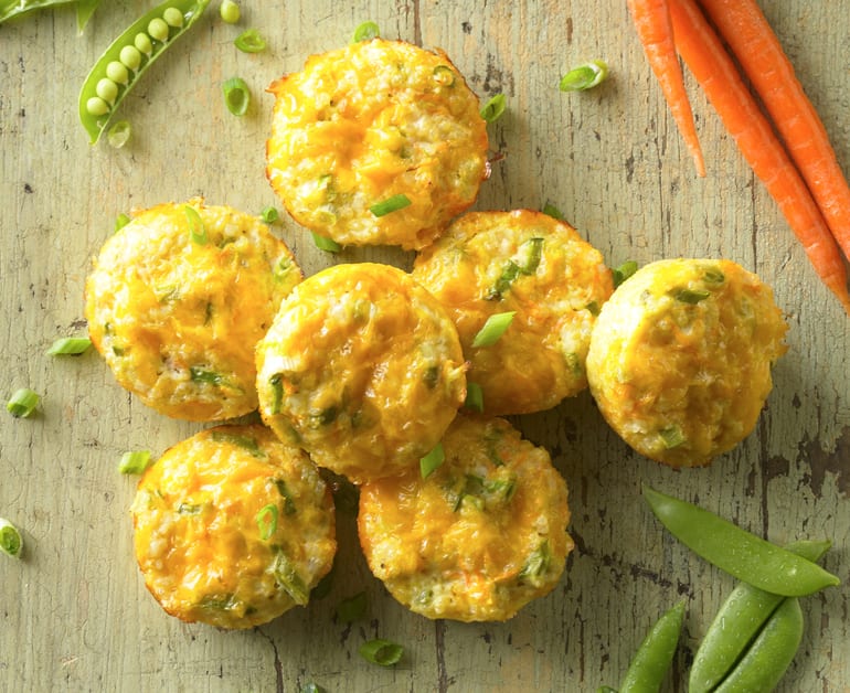 Golden Veggie Quinoa Bites slider image 1