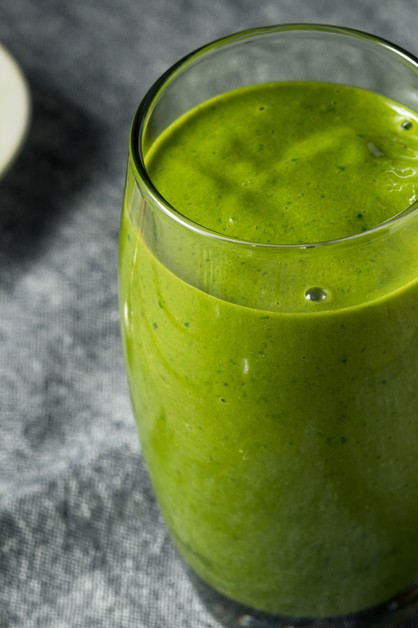 Green matcha smoothie