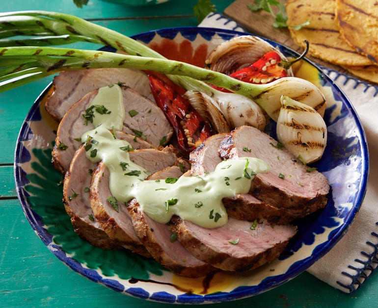 Thumbnail image for Grilled Pork with Sour Cream Sauce