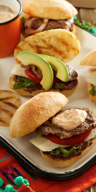 Mini Tortas con Filete