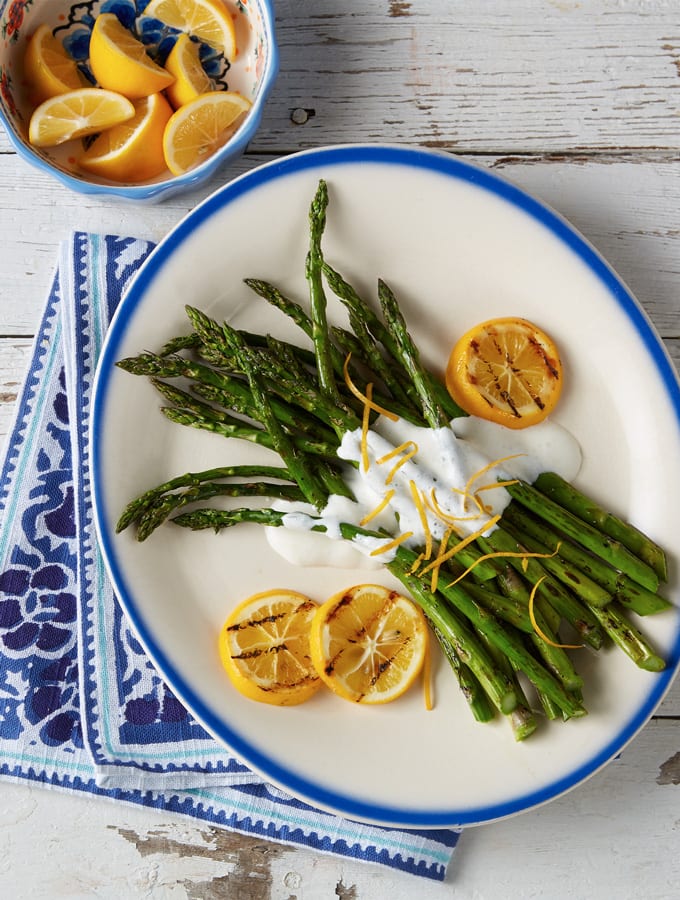 Grilled Asparagus with Light Lemon Sauce slider image 2