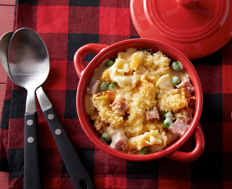 Thumbnail image for Ham and Cheese Pasta Bake