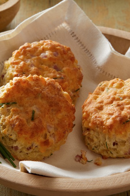 ham and gouda biscuits