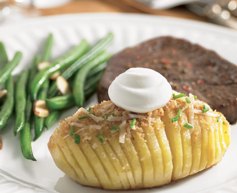View recommended Hasselback Potatoes recipe