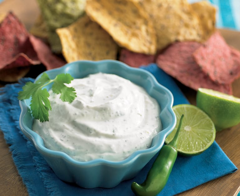 Jalapeno Dip with Cilantro and Lime slider image 