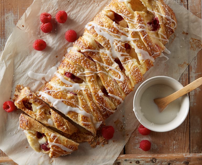 Lemon Raspberry Braid slider image 1