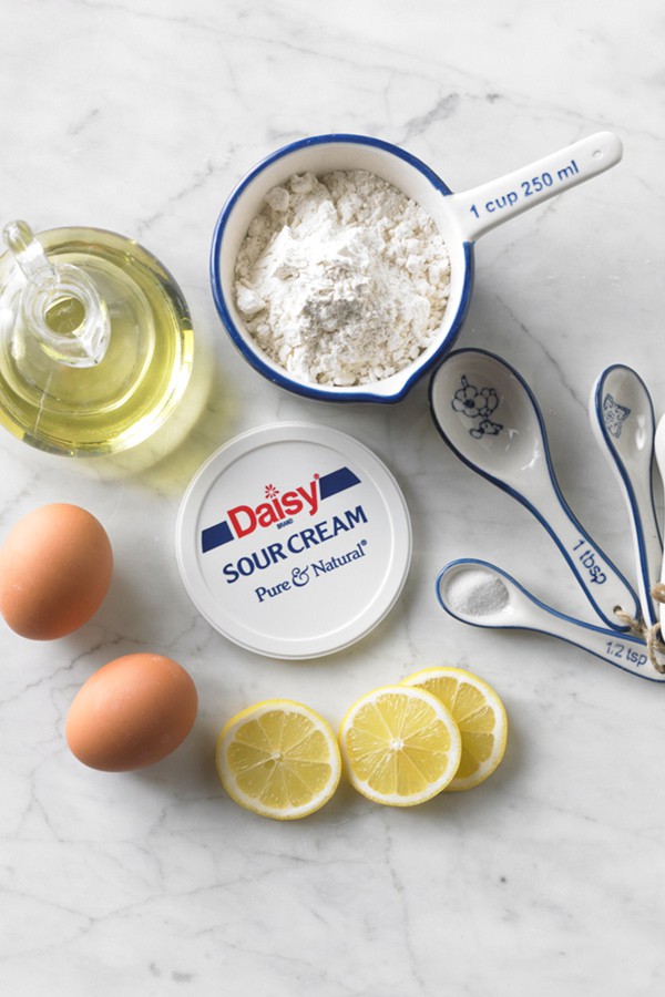 Lemon Sour Cream Pound Cake Daisy Brand Sour Cream & Cottage Cheese