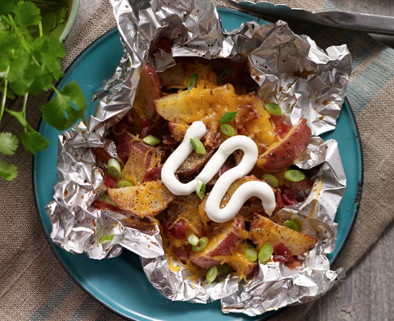 View recommended Loaded Grilled Potatoes recipe