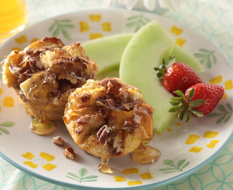 Easy Maple Pecan French Toast Cups slider image 1