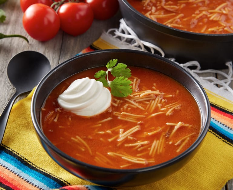 View recommended Mexican Noodle Soup recipe