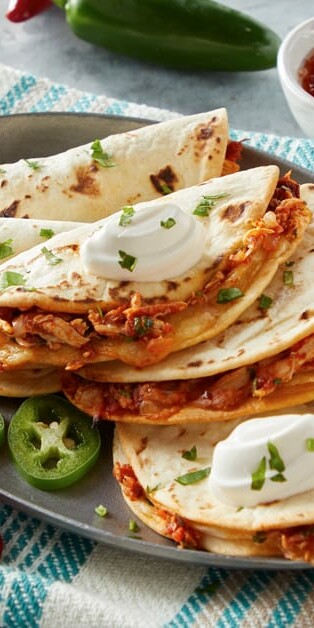 Mini Spicy Quesadillas