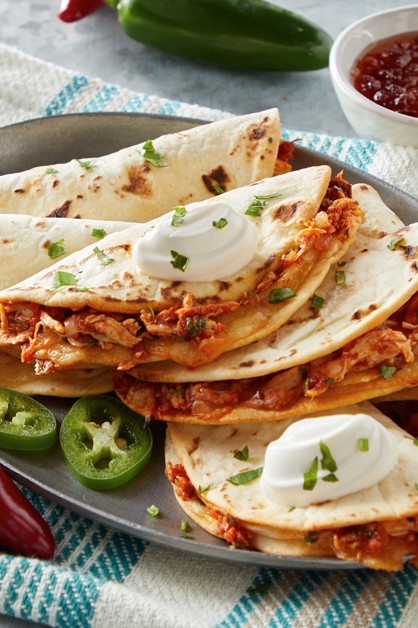Mini Spicy Quesadillas