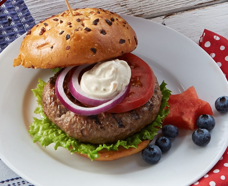 View recommended Onion Burger recipe