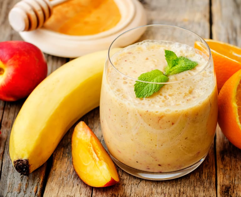 View recommended Peach and Orange Smoothie recipe